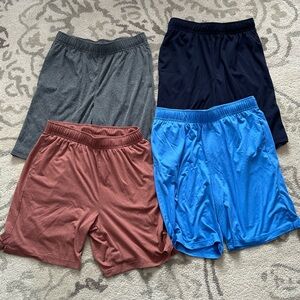 Set of Four Boy’s Athletic Shorts in Assorted Colors
